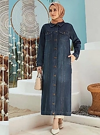 Denim Trençkot
